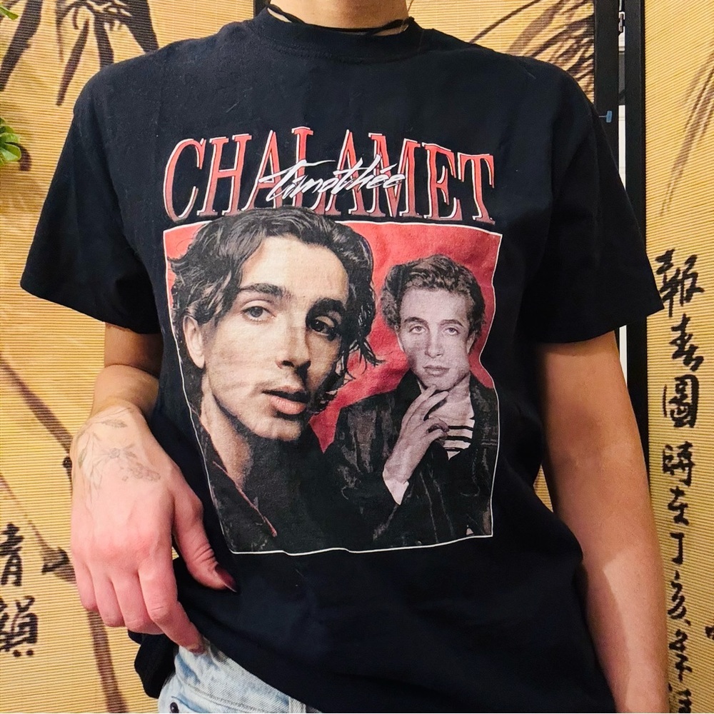 Timothee Chalamet Graphic Short Sleeve Tee​​